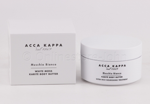 Acca Kappa - White Moss (Muschio Bianco) - 200ml Body Butter