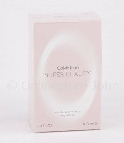 Calvin Klein - CK Sheer Beauty - 100ml EDT Eau de Toilette