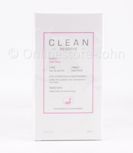 Clean - Lush Fleur - Reserve - 100ml EDP Eau de Parfum