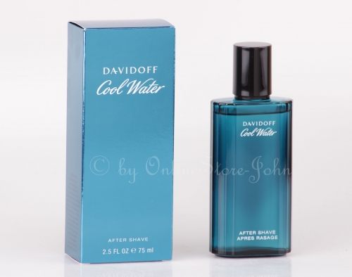 Davidoff - Cool Water for Man - 75ml After Shave Apres Rasage