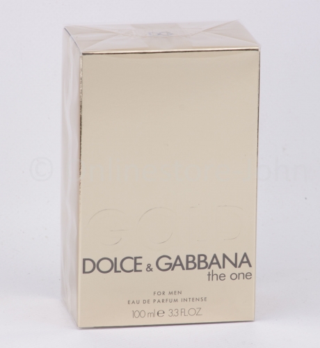 Dolce & Gabbana - The One for Men Gold Intense - 100ml EDP Eau de Parfum