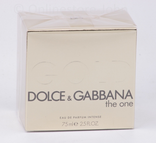 Dolce & Gabbana - The One for Women Gold Intense - 75ml EDP Eau de Parfum