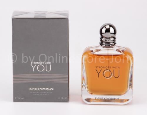 Emporio Armani - Stronger with YOU - 150ml EDT Eau de Toilette pour Homme