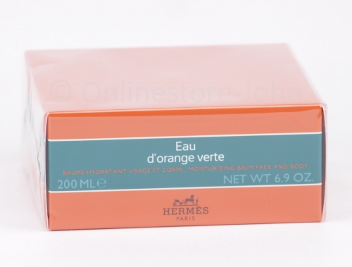 Hermes - Eau d'Orange Verte - 200ml Face and Body Balm