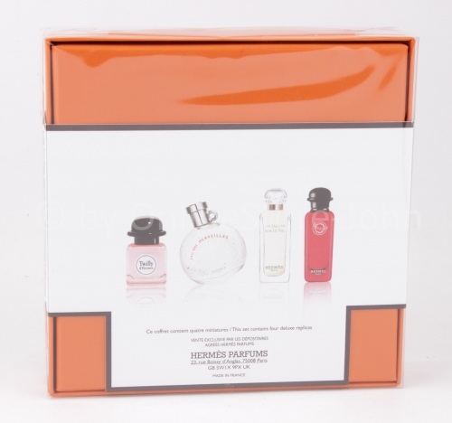 Hermes - Miniaturen Set - 4 x 7,5ml + Eau de Parfum / Toilette / Cologne