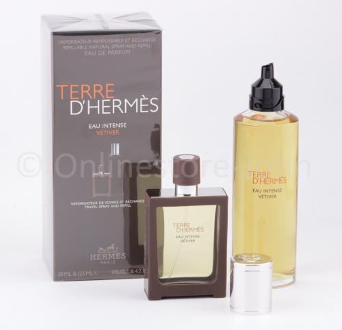 Hermes - TERRE d'Hermes Eau Intense Vetiver Set - 30ml EDP + 125ml EDP Refill