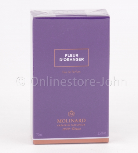 Molinard - Fleur d'Oranger - 75ml EDP Eau de Parfum