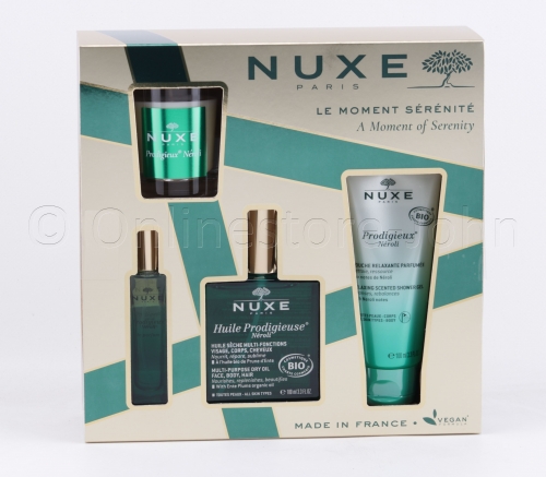 Nuxe - A Moment of Serenity - Huile Prodigieuse 4-teiliges Geschenkset