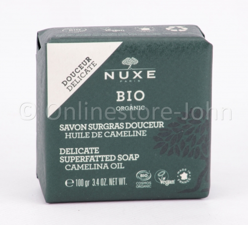 Nuxe - Bio Organic - Delicate Superfatted Soap - 100g - Rückfettende Seife