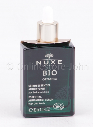 Nuxe - Bio Organic - Essential Antioxidant Serum with Chia Seeds - 30ml