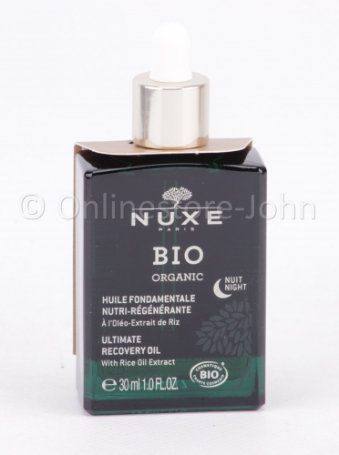 Nuxe - Bio Organic - Ultimate Recovery Oil with Rice Oil Extract - 30ml