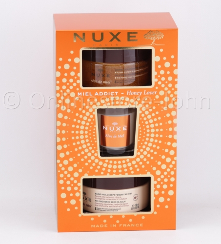 Nuxe - Miel Addict - Honey Lover -  3-teiliges Geschenkset - Reve de Miel