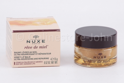 Nuxe - Reve de Miel - Honey Lip Balm 15g - MHD abgelaufen (Batch A120G197)