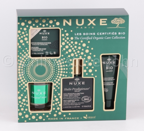 Nuxe - The Certified Organic Care Collection - Huile Prodigieuse 4-teiliges Geschenkset