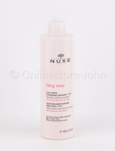 Nuxe - Very Rose - Soothing Moisturizing Body Milk 24h - 400ml
