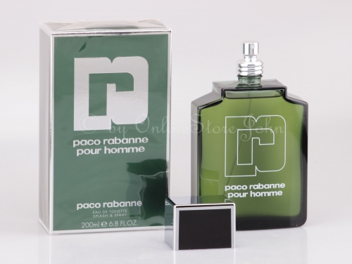 Paco Rabanne - pour Homme - 200ml EDT Eau de Toilette Splash & Spray