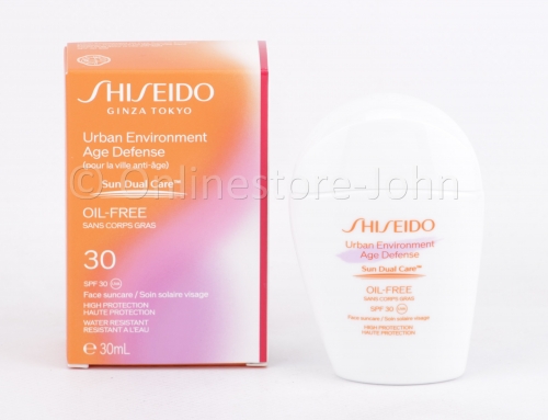SHISEIDO - Urban Enviroment - Age Defense Oil-Free Suncare Emulsion 30ml SPF30
