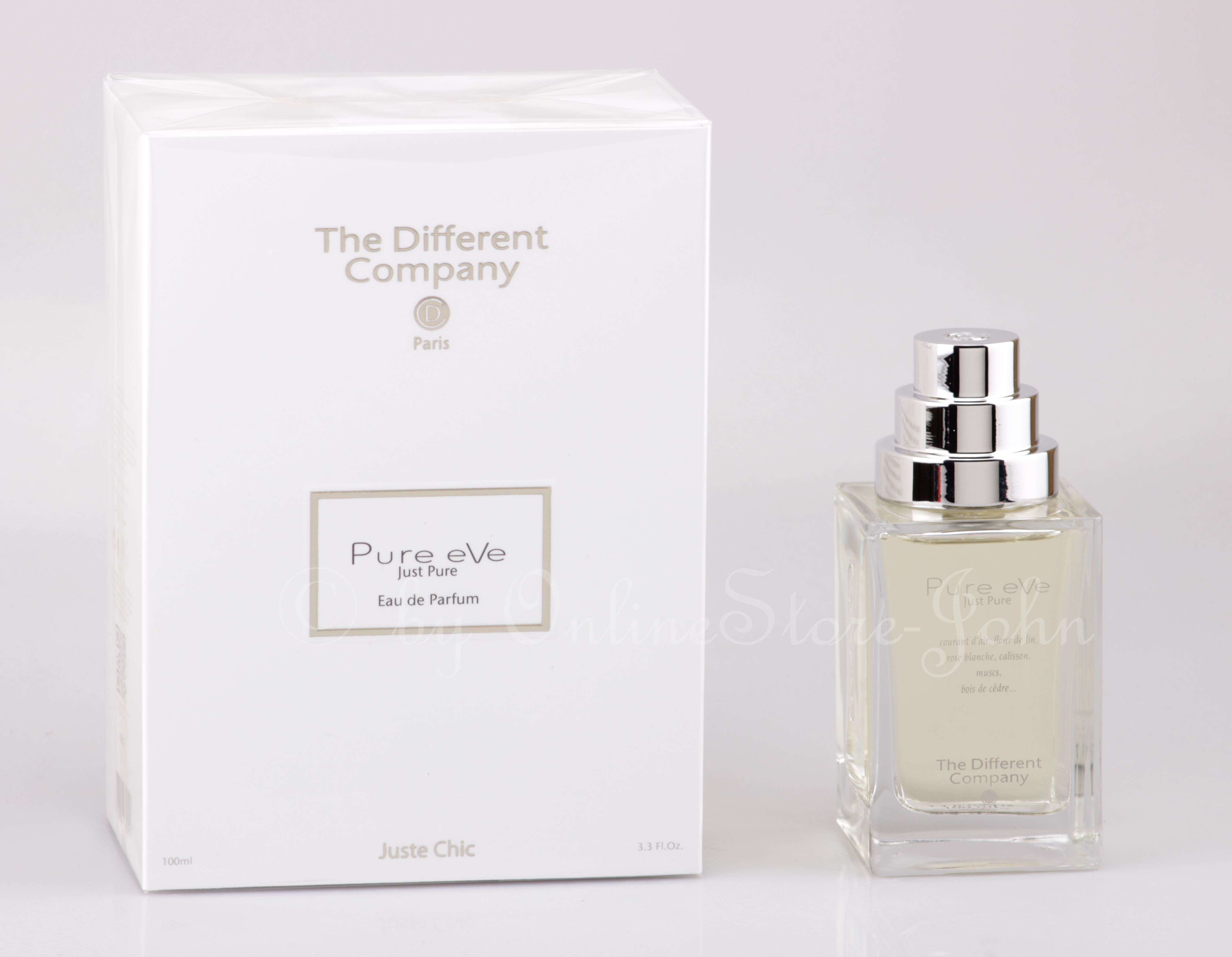 Pure eve. The different Company Pure Eve just Pure Eau de Parfum.