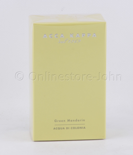 Acca Kappa - Green Mandarin - 100ml EDC Eau de Cologne (unisex)