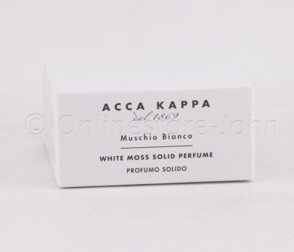 Acca Kappa - White Moss (Muschio Bianco) - 10ml Solid Perfume (unisex)