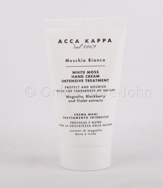 Acca Kappa - White Moss (Muschio Bianco) - 75ml Hand Cream