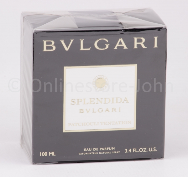 Bvlgari - Splendida - Patchouli Tentation - 100ml EDP Eau de Parfum