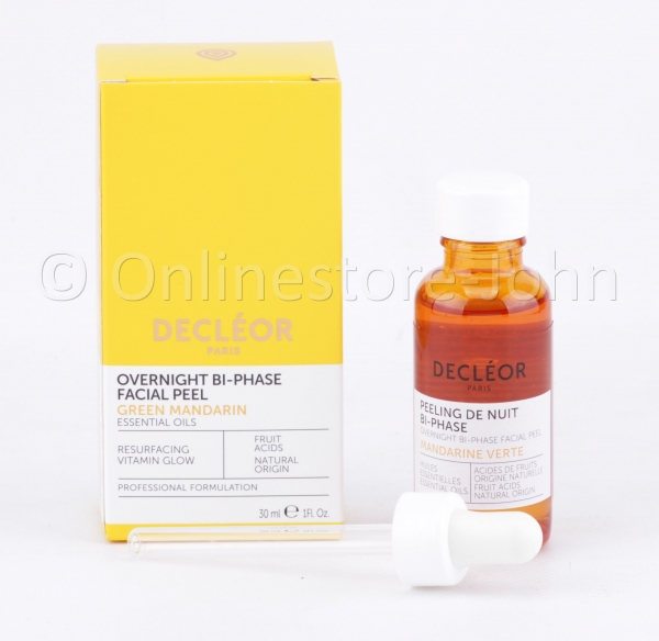 Decleor - Green Mandarine - Overnight Bi-Phase Facial Peel - 30ml