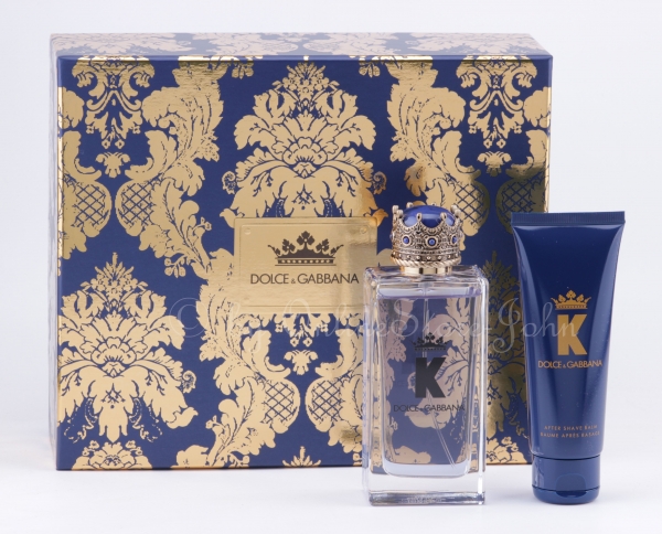 Dolce & Gabbana - K Set - 100ml EDT + 75ml After Shave Balm